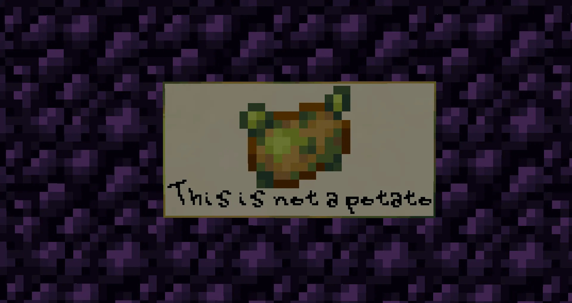 Potato Painting, Моды, Minecraft