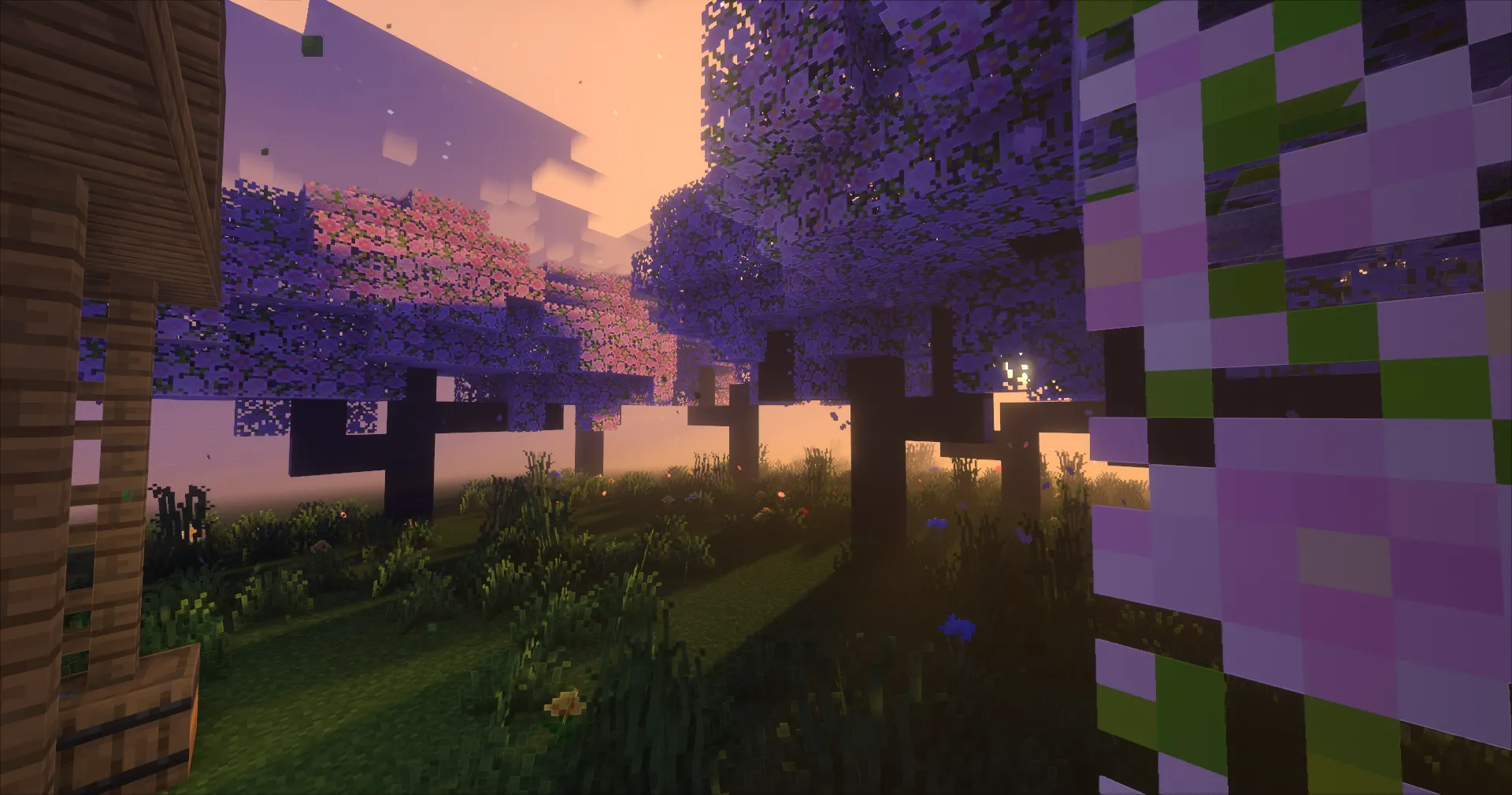 Izmaost's Animated Foliage — скриншот 2 (Текстуры, Minecraft)