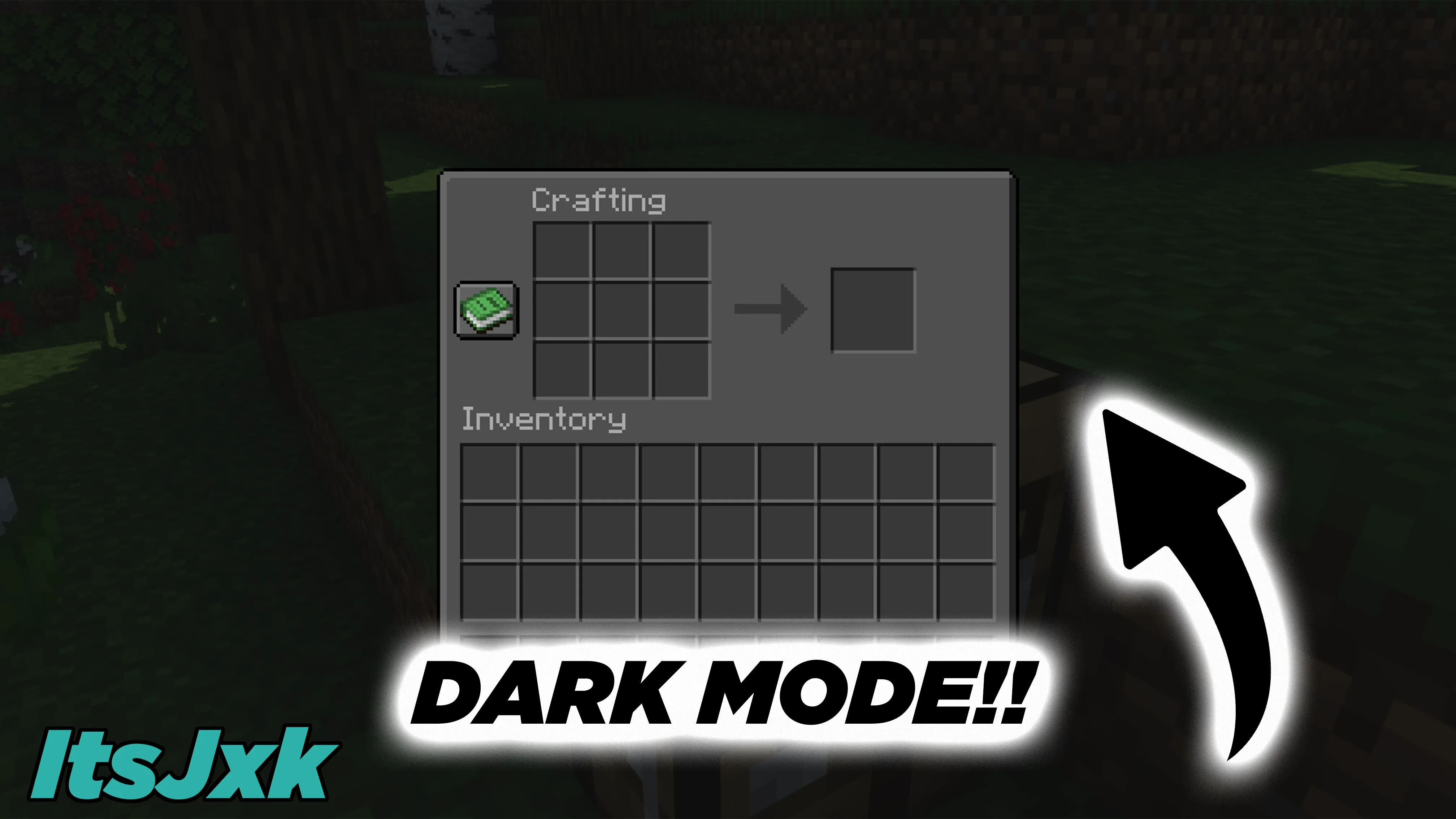 REAL DARK MODE, Текстуры, Minecraft