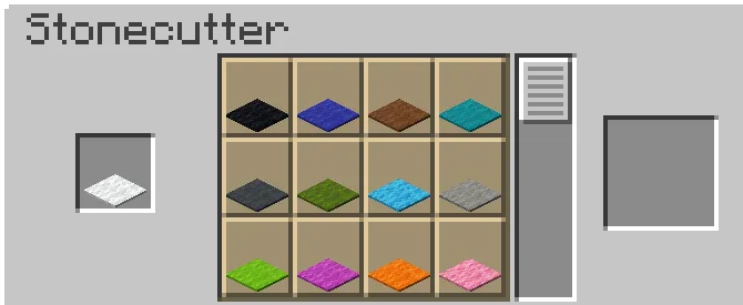 Easy Carpet Cutter 🪚 — скриншот 1 (Моды, Minecraft)