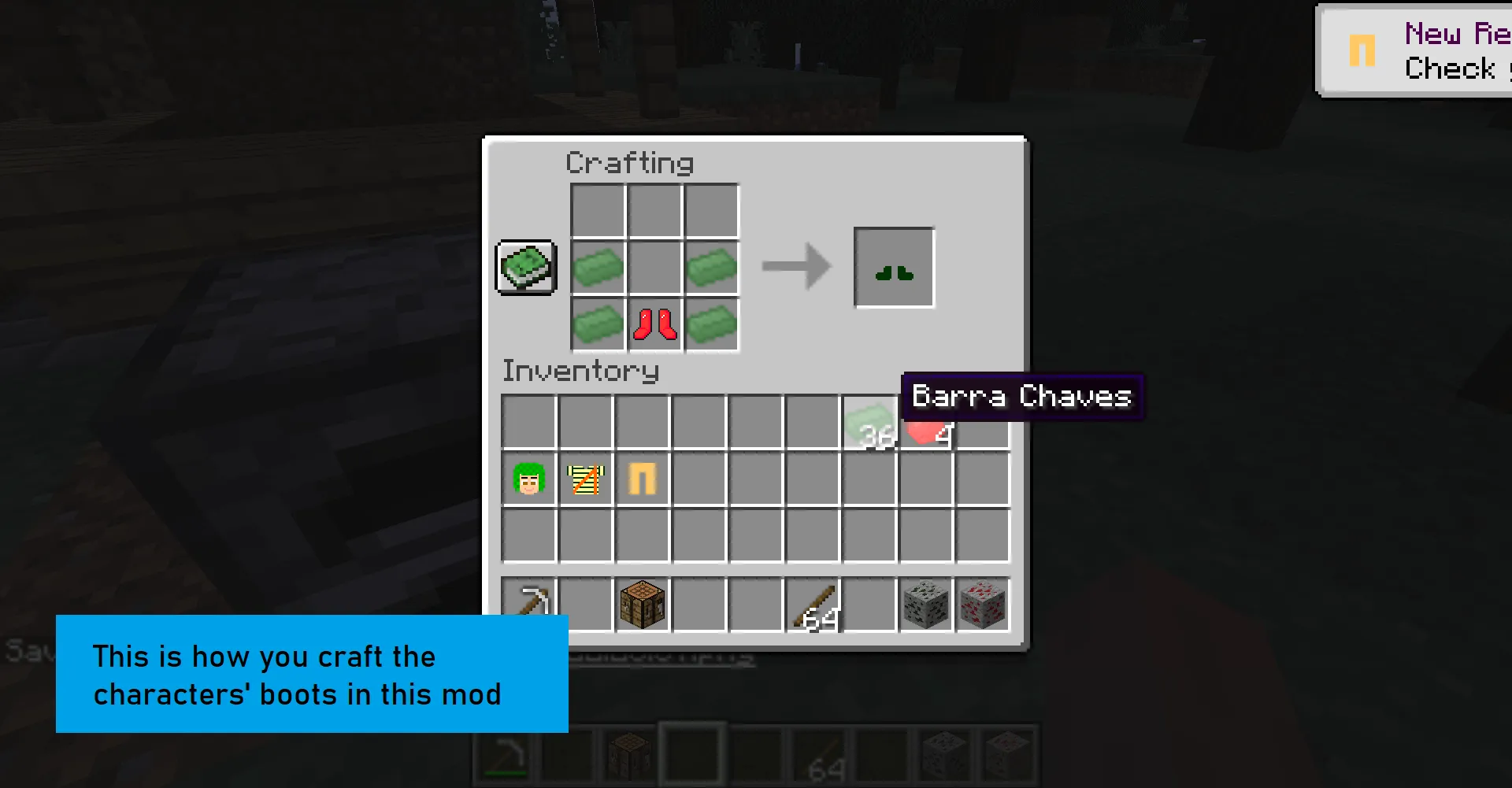 Chaves — скриншот 4 (Моды, Minecraft)