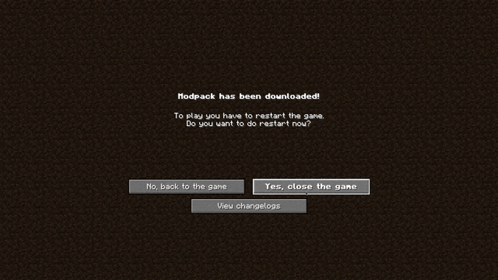 AutoModpack, Моды, Minecraft