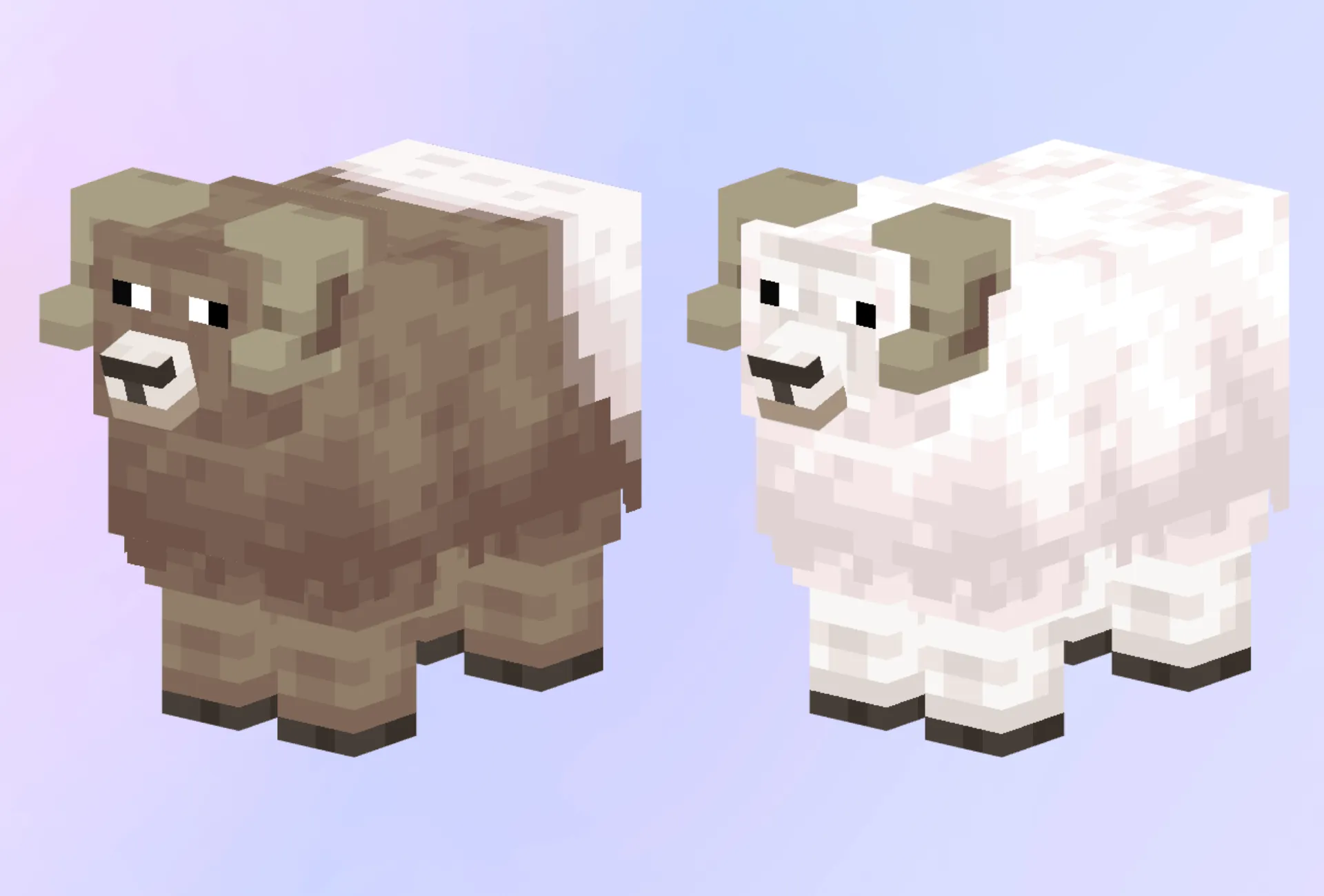 Prettier Sheep, Текстуры, Minecraft
