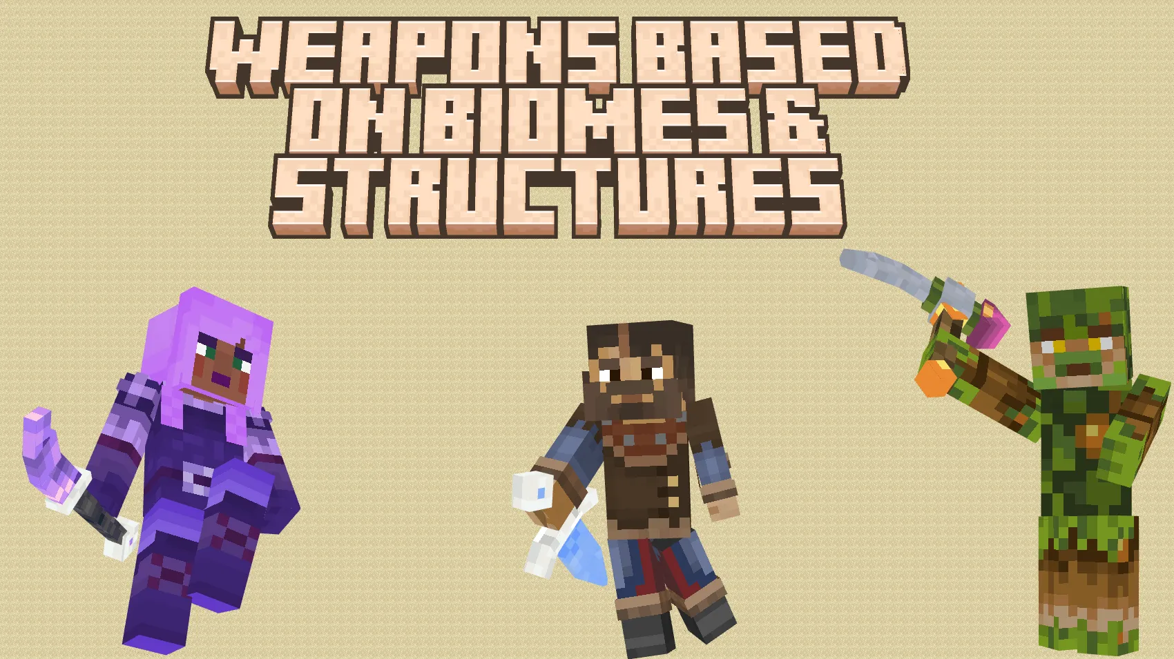 Weapons of the World — скриншот 2 (Моды, Minecraft)