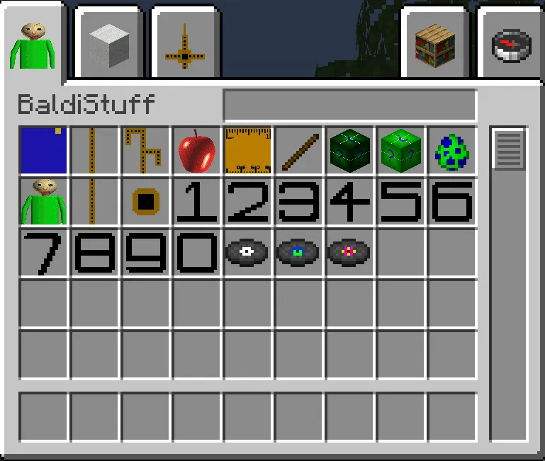 Baldmine, Моды, Minecraft