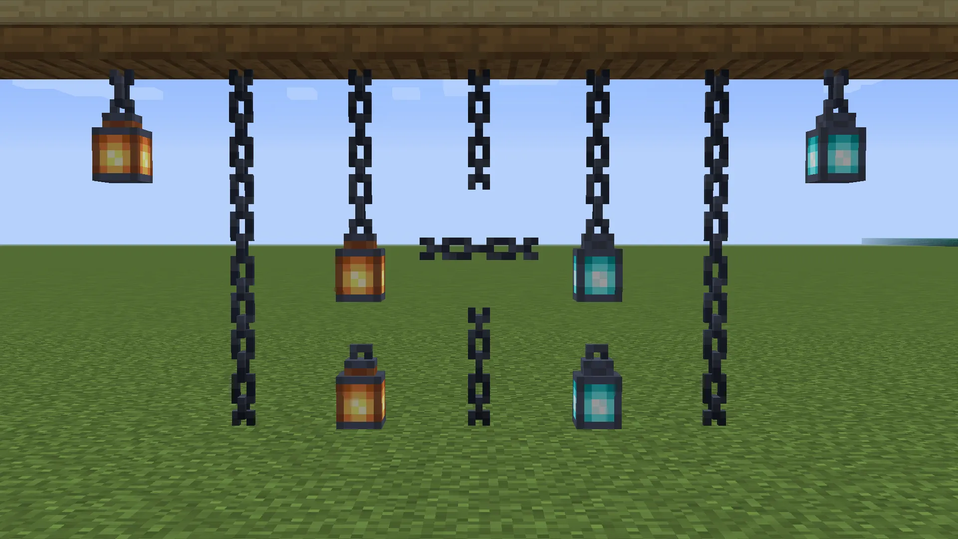 Three Dimensional Chains, Текстуры, Minecraft