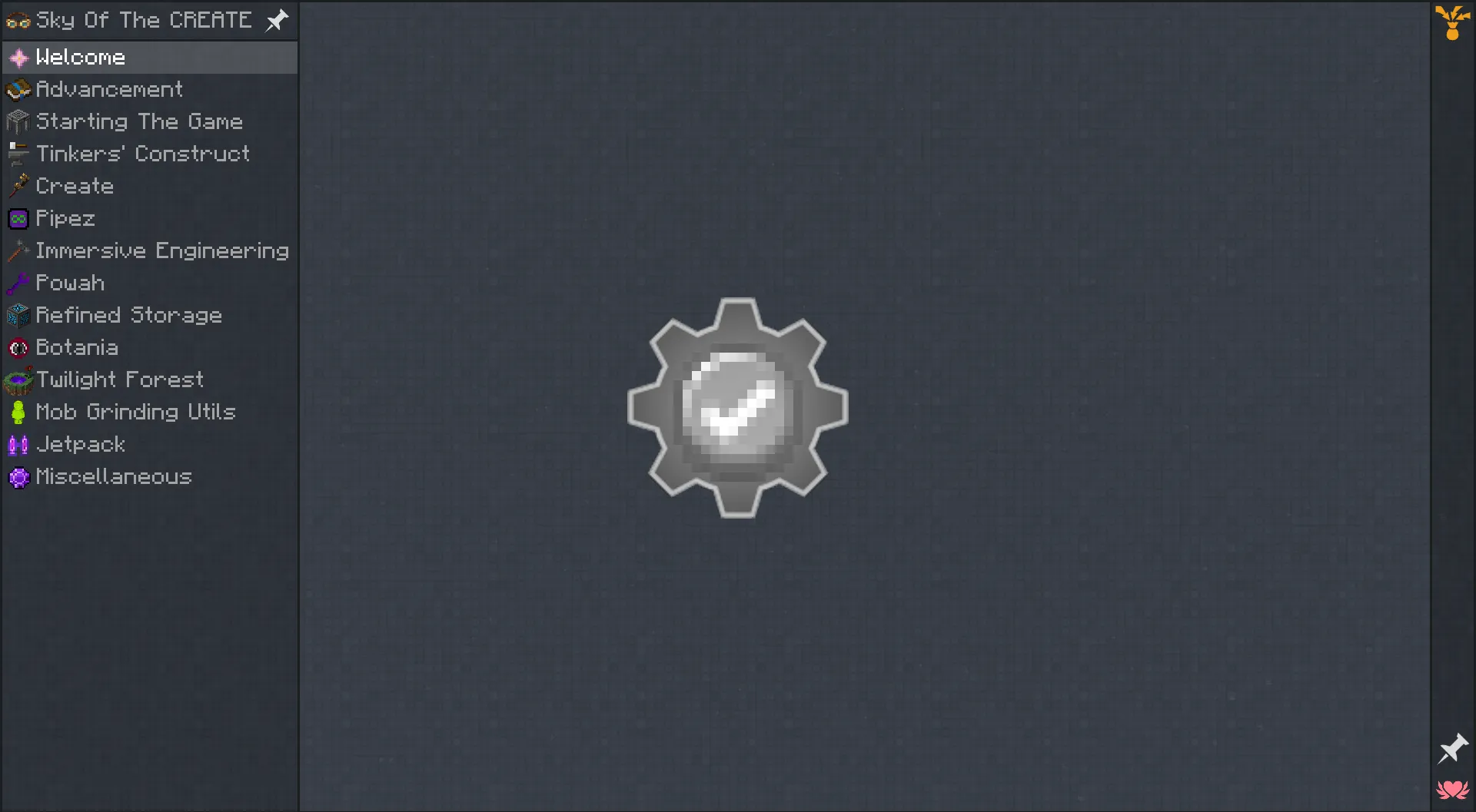 Sky OF The CREATE — скриншот 1 (Модпаки, Minecraft)