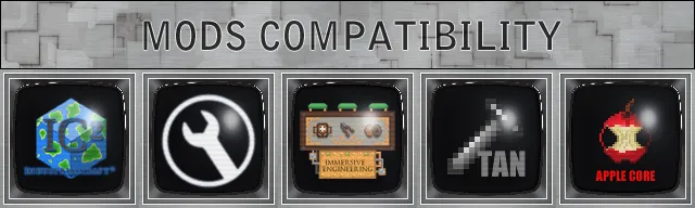 CompositeGear, Моды, Minecraft