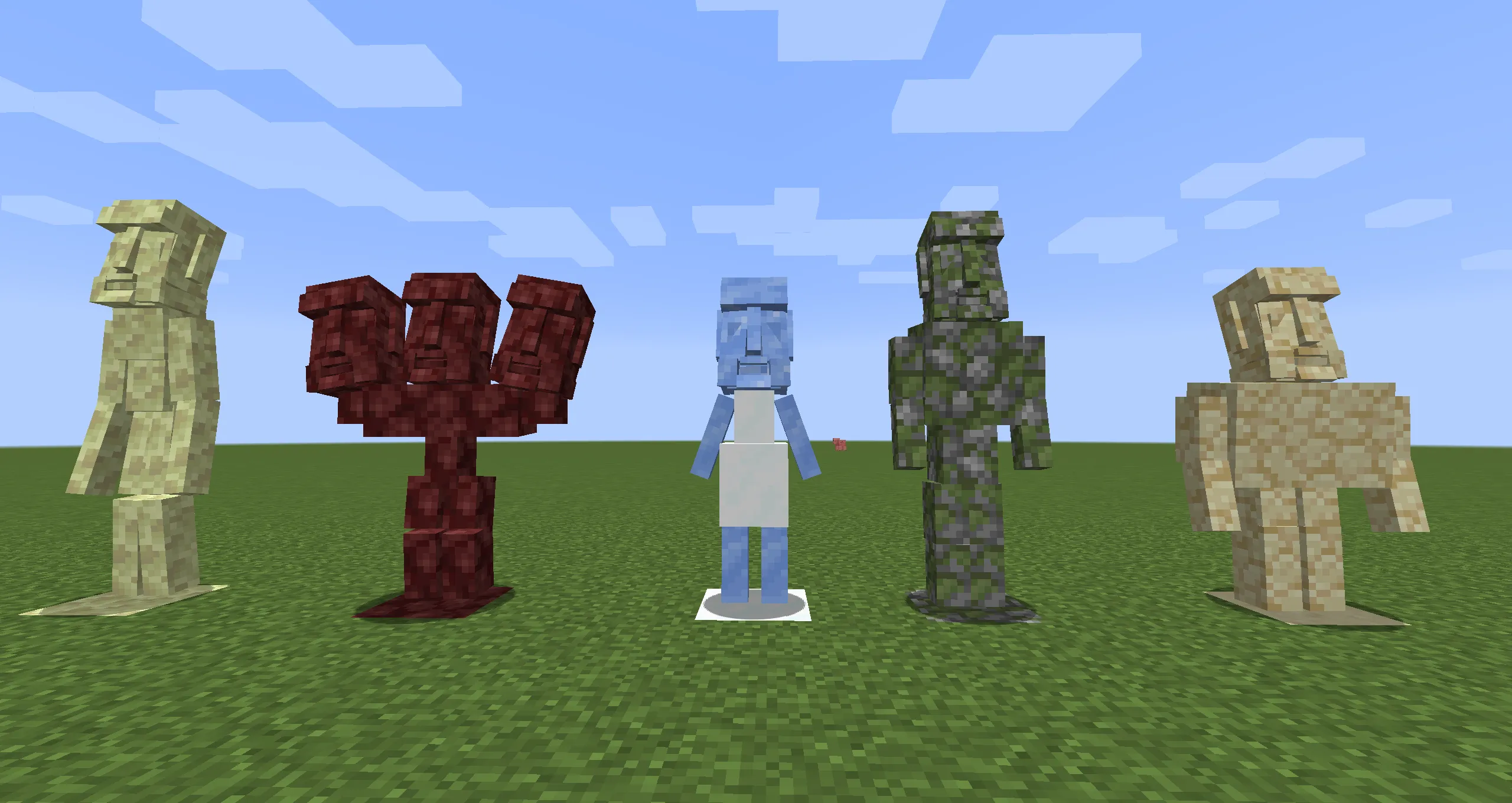 MoyaiStones, Моды, Minecraft