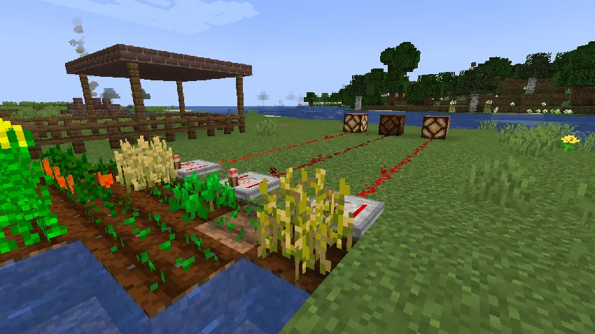 Crops growth detector — скриншот 1 (Моды, Minecraft)