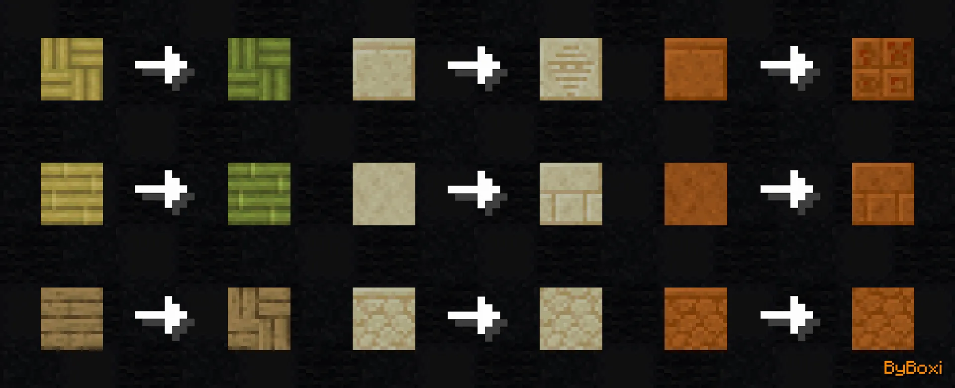 Better Double Slabs — скриншот 4 (Текстуры, Minecraft)