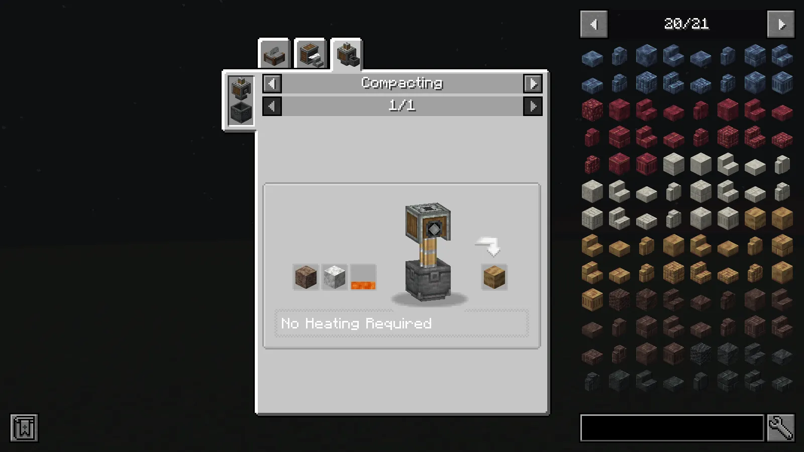 Create MMA, Моды, Minecraft