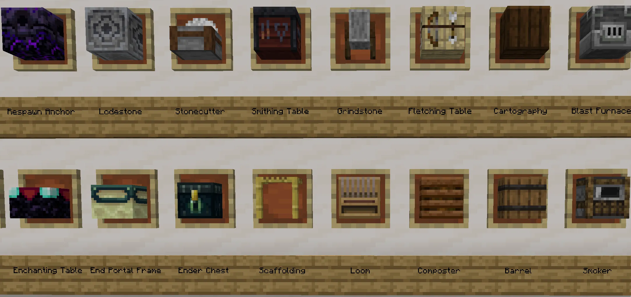 Better Blocks in Frames! — скриншот 1 (Текстуры, Minecraft)