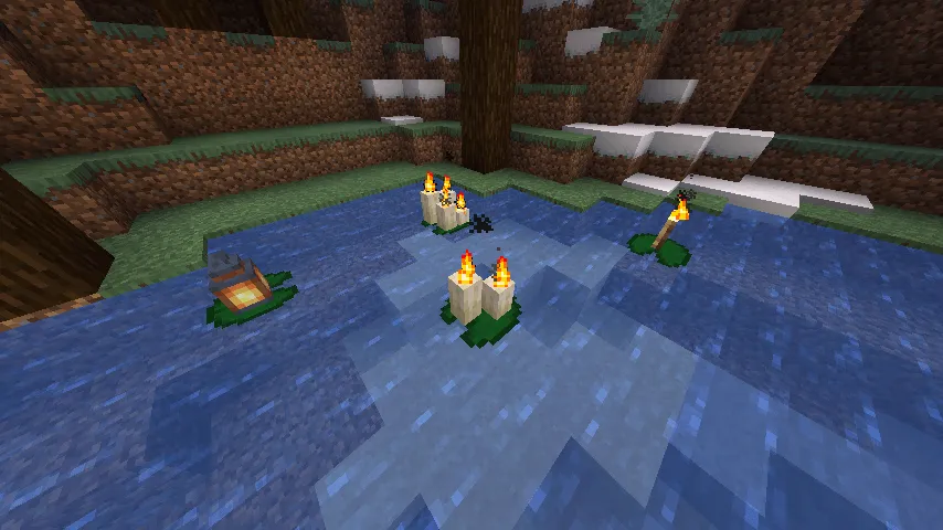Torch Slabs Renewed — скриншот 3 (Моды, Minecraft)