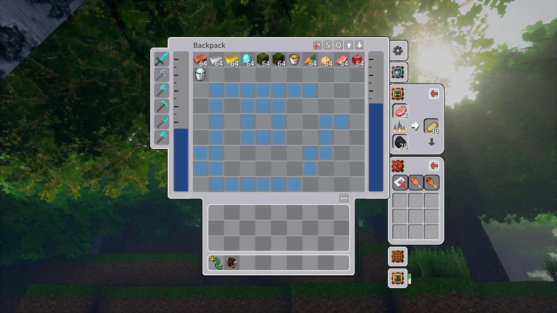 Better GUI For TravelersBackpack — скриншот 1 (Текстуры, Minecraft)
