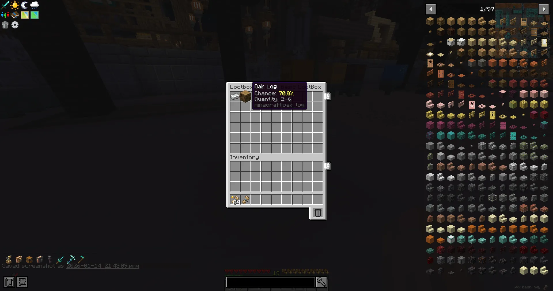 Arcadia LootBox — скриншот 5 (Моды, Minecraft)