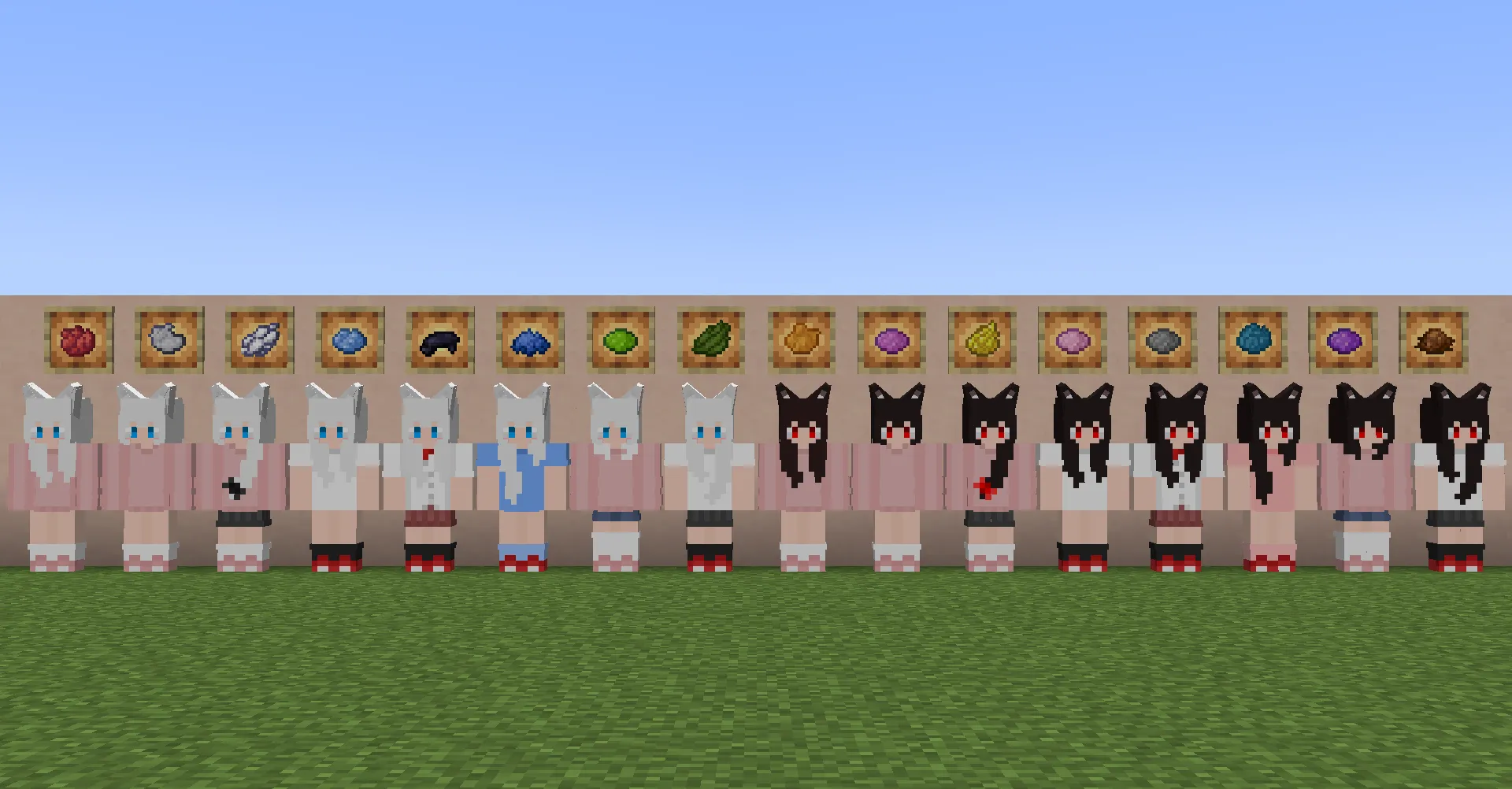 src3453's Kemomimi Girls! — скриншот 2 (Текстуры, Minecraft)