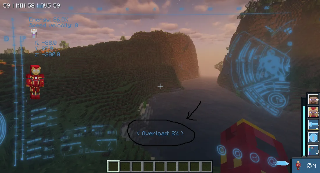 Arc Reactor Overload System — скриншот 3 (Моды, Minecraft)