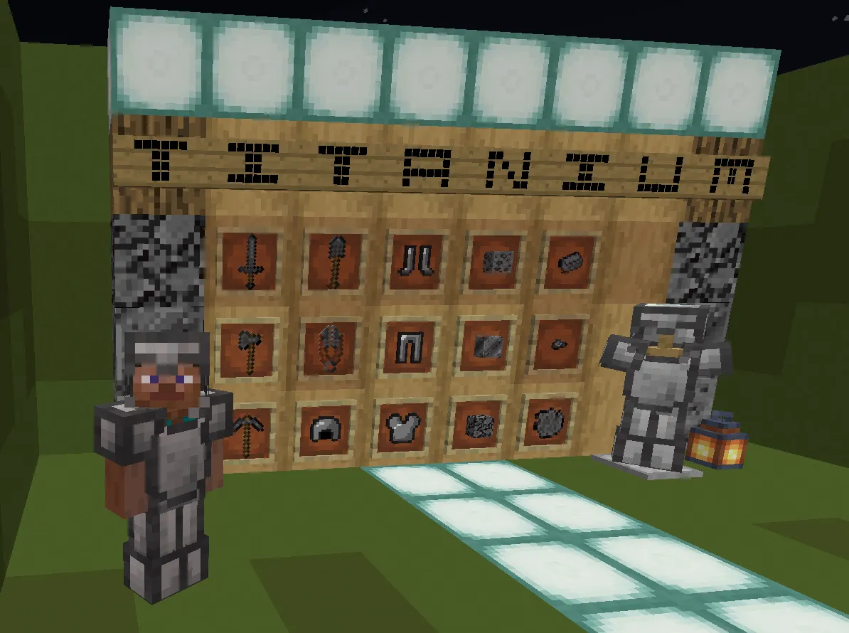 Titanium Ore & Tools — скриншот 1 (Моды, Minecraft)
