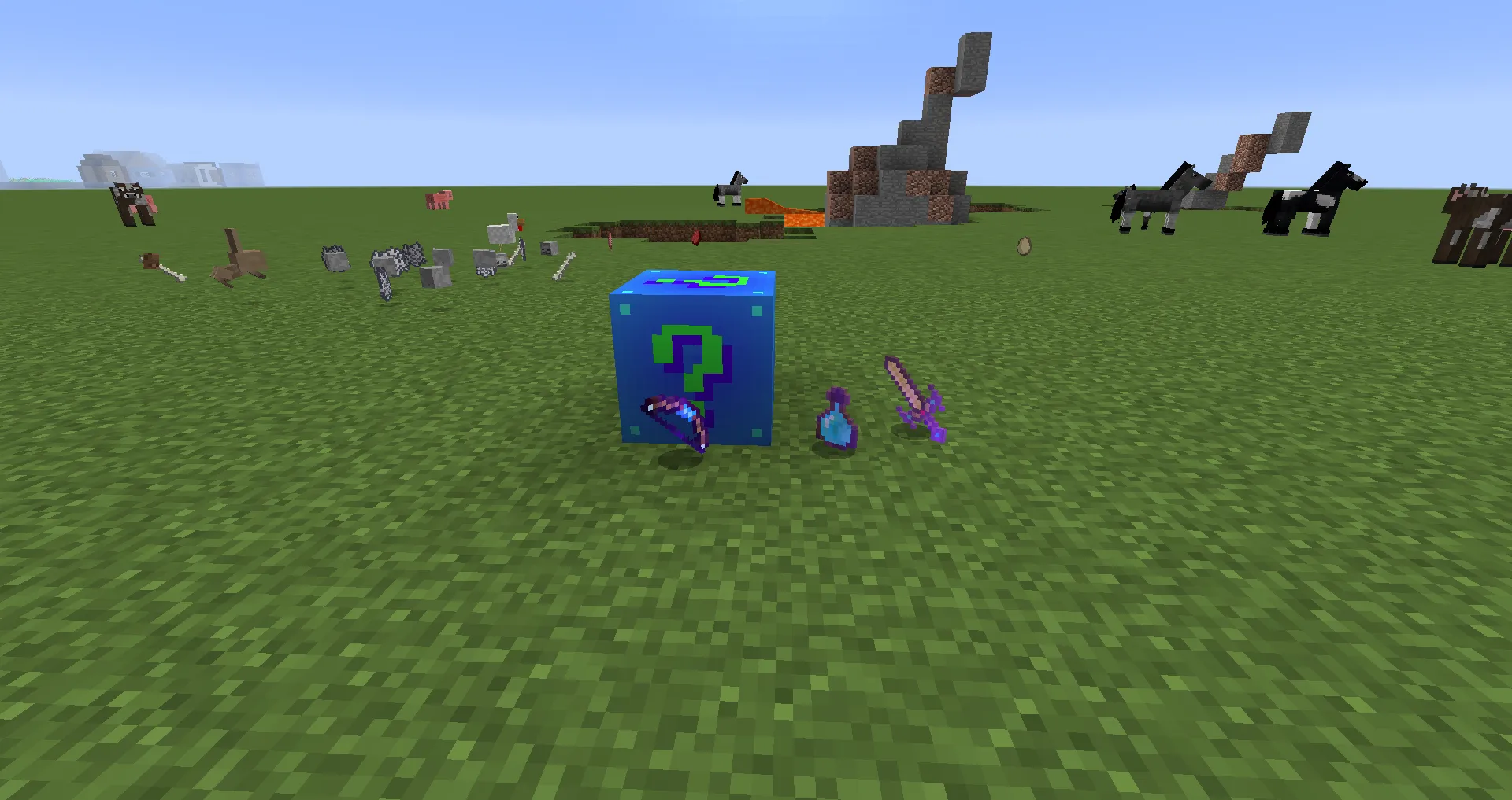 Quartz's Lucky Items — скриншот 1 (Текстуры, Minecraft)