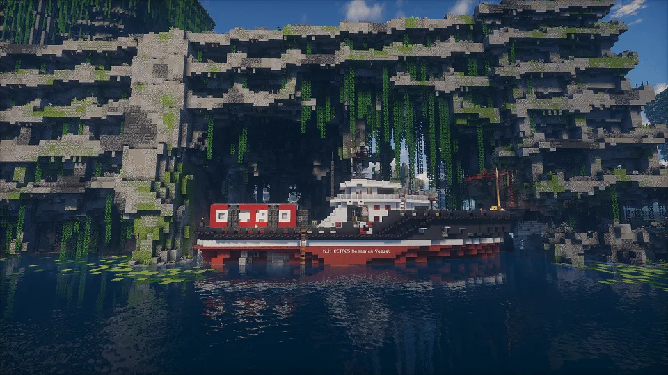 Tideworn - 8 sqkm Forgotten Flooded City — скриншот 19 (Карты, Minecraft)