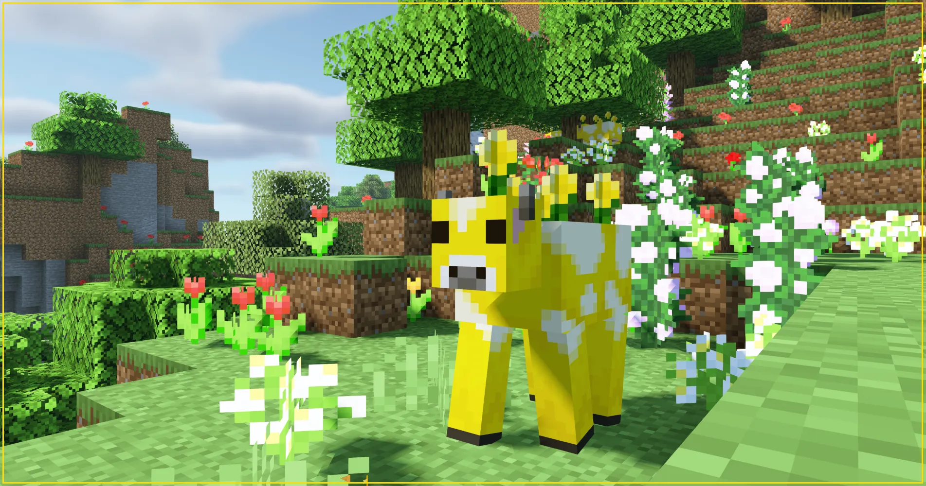 Just Moobloom 🌻 — скриншот 1 (Текстуры, Minecraft)