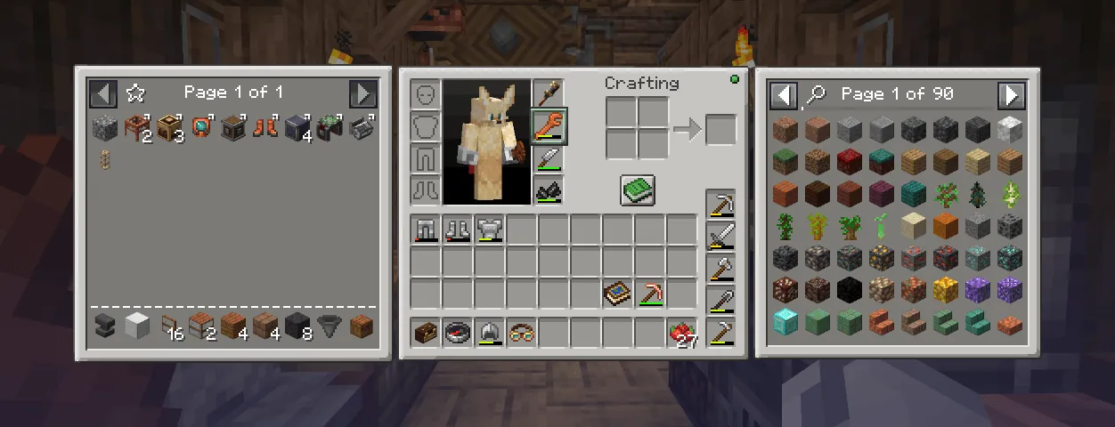 Inventorio Compatibility for Peeves — скриншот 1 (Текстуры, Minecraft)