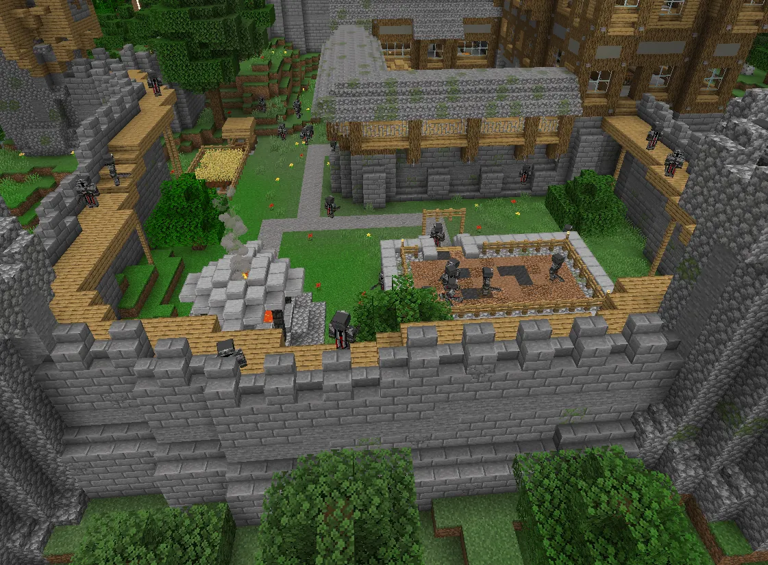 Nebulus Knight Castle — скриншот 6 (Моды, Minecraft)