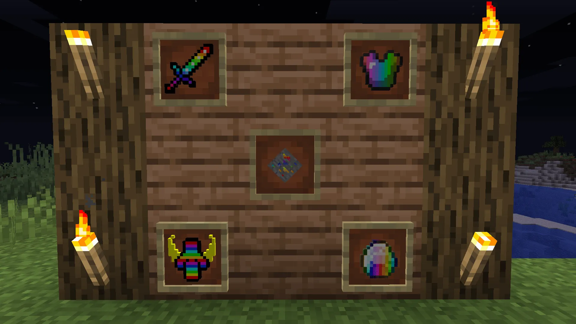 Rainbow Reality, Моды, Minecraft