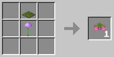 craftable spore blossom — скриншот 1 (Моды, Minecraft)