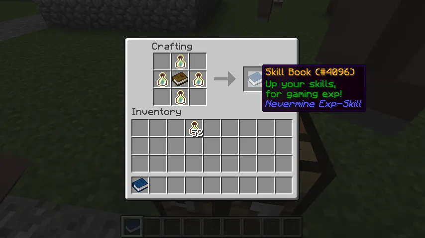 Nevermine Exp-Skill, Моды, Minecraft