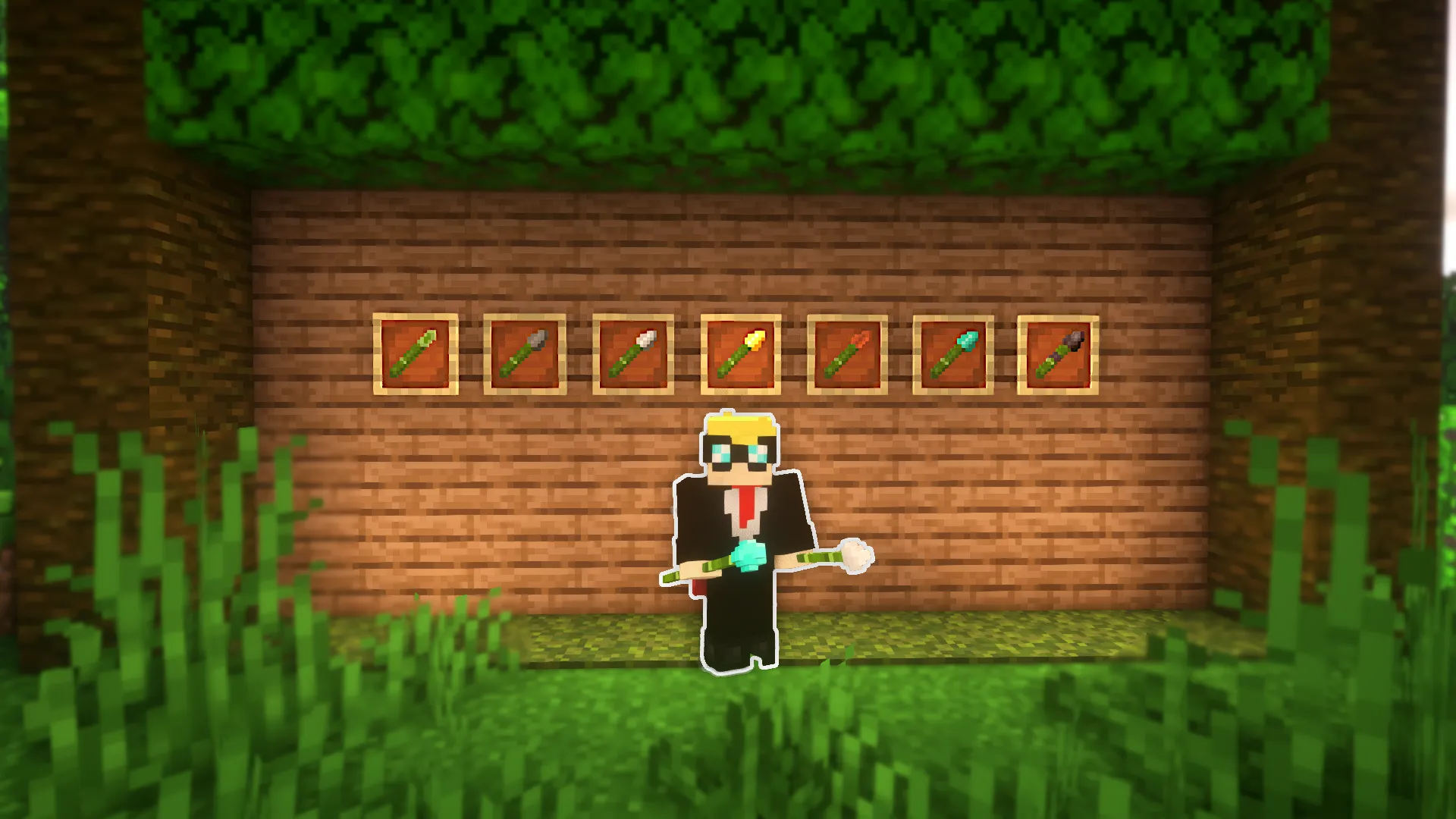 Bamboo Combat, Моды, Minecraft