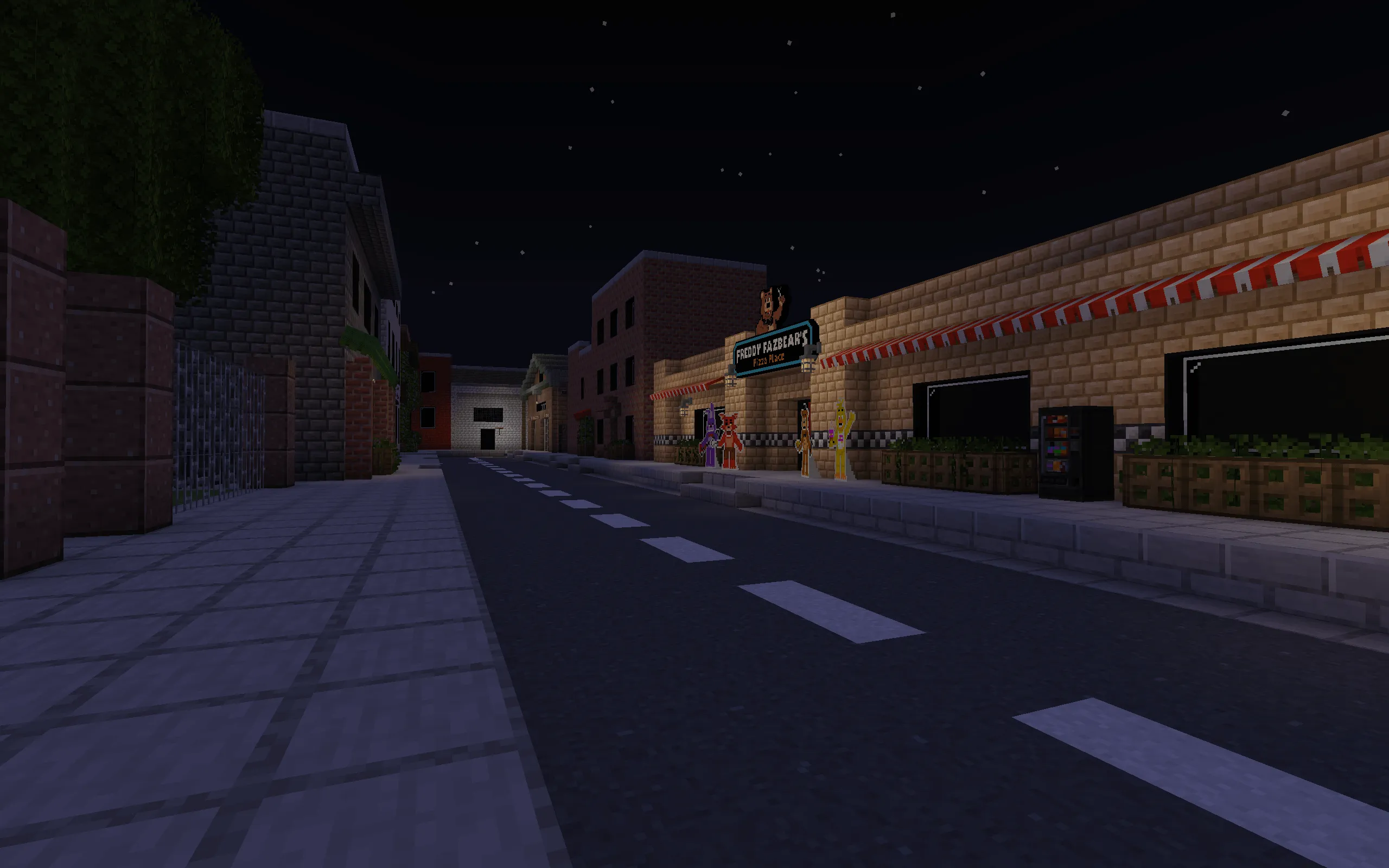 Freddy Fazbear's Pizzeria, Карты, Minecraft