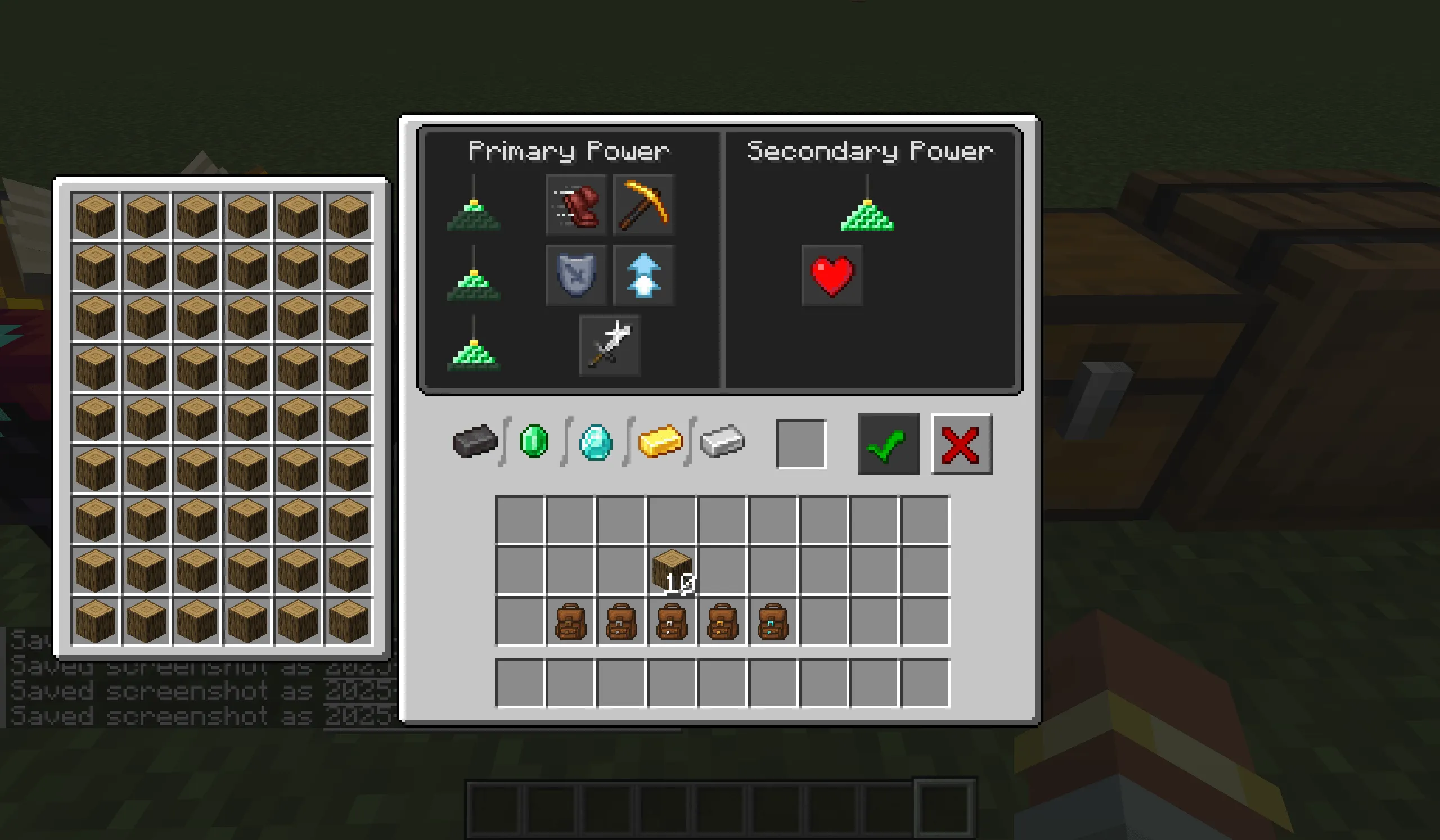 yyzsbackpack, Моды, Minecraft