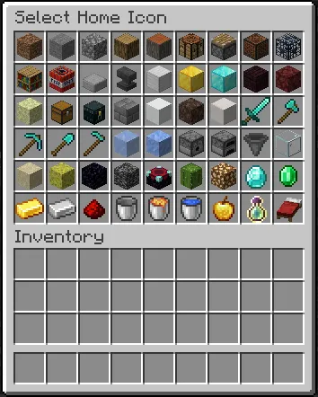 HomeGUI [1.8 - 1.17] — скриншот 2 (Плагины, Minecraft)