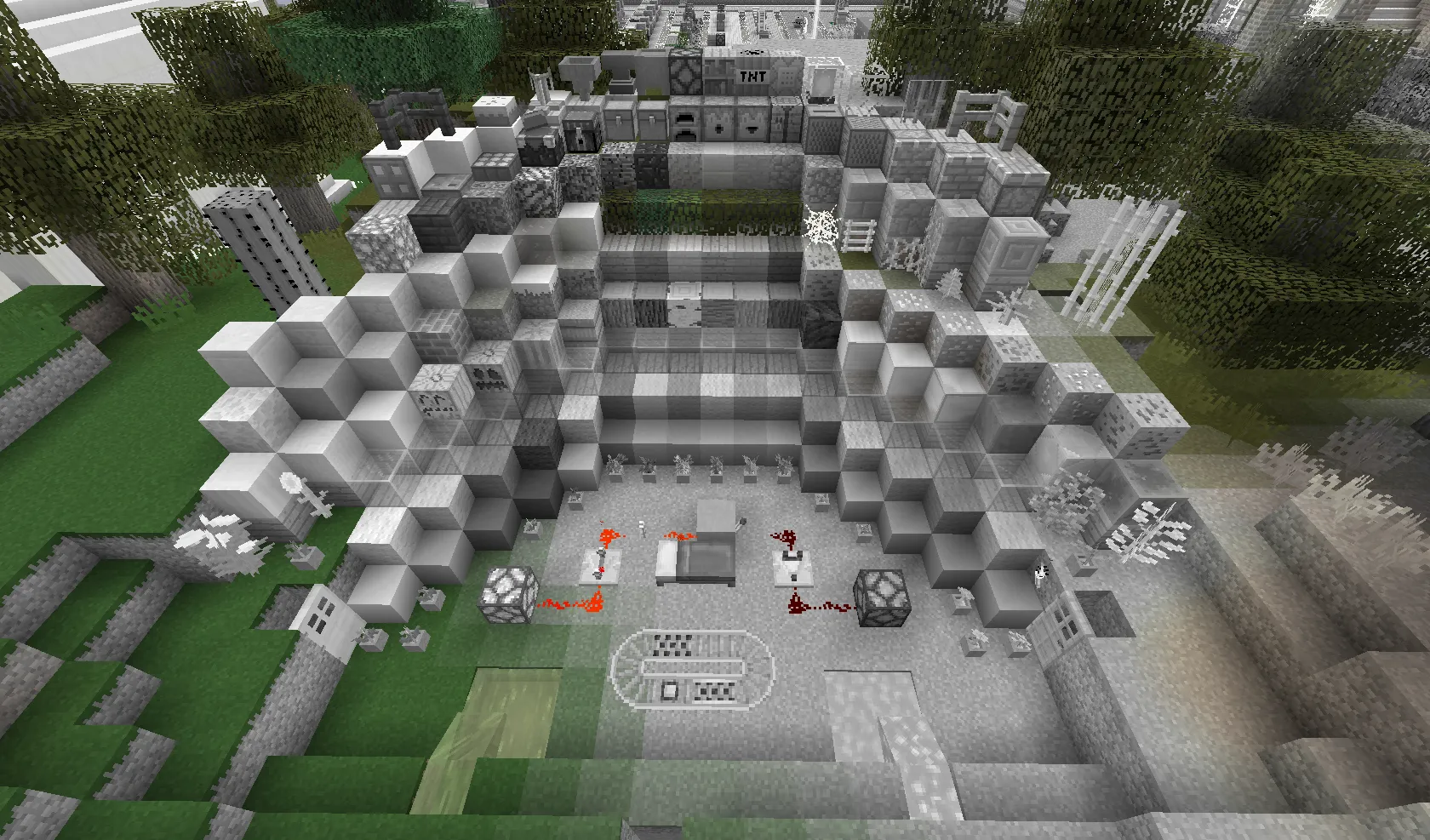 Black and white default Minecraft textures, Текстуры, Minecraft