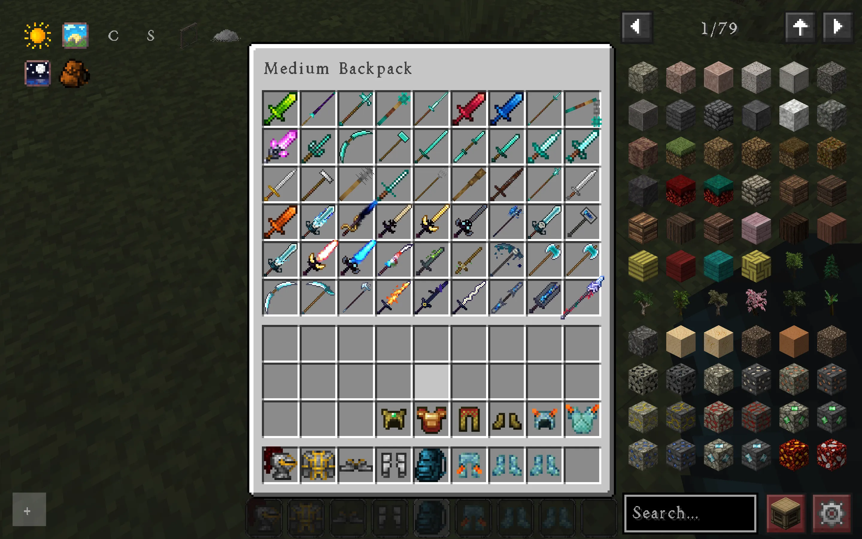 Rune's Perfect RPG *FORGE AND FABRIC* — скриншот 2 (Модпаки, Minecraft)