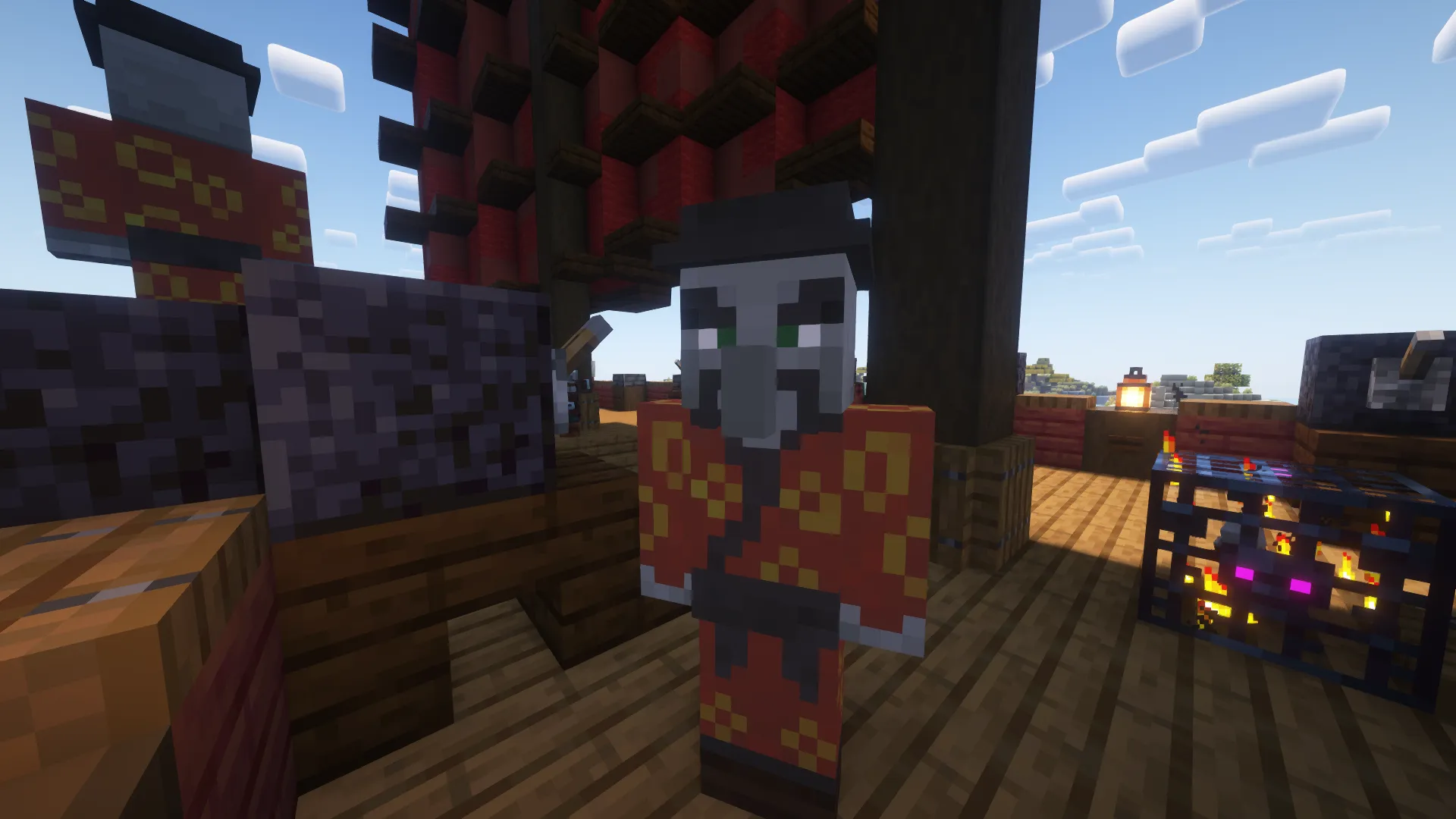 Asian Illager Ship, Моды, Minecraft