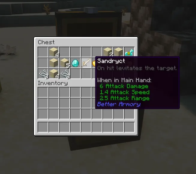 Seth's Better Armory, Моды, Minecraft