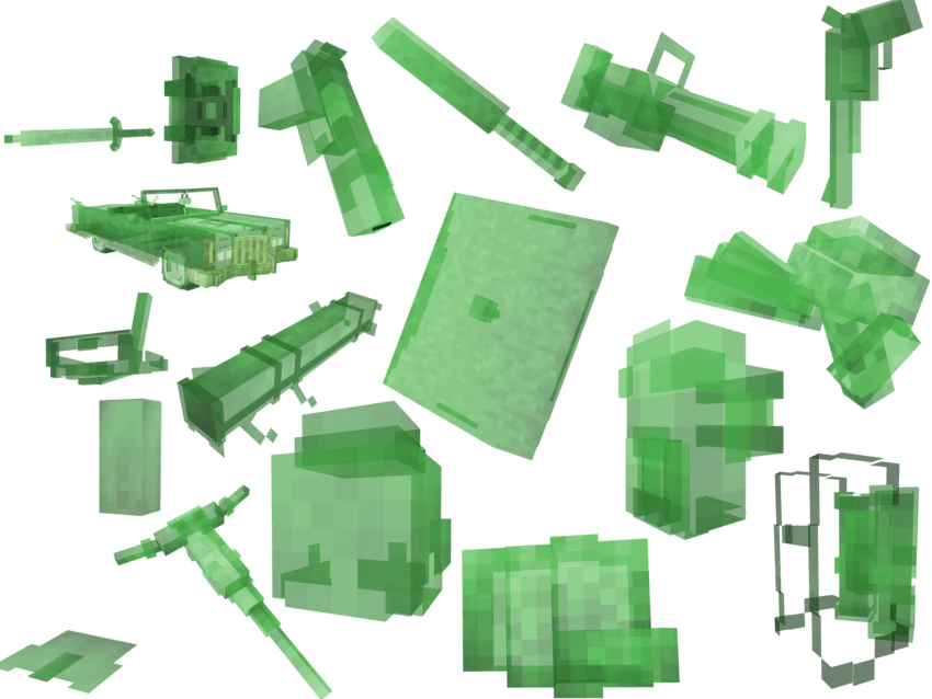 Foi1ys Lantern Corps, Моды, Minecraft