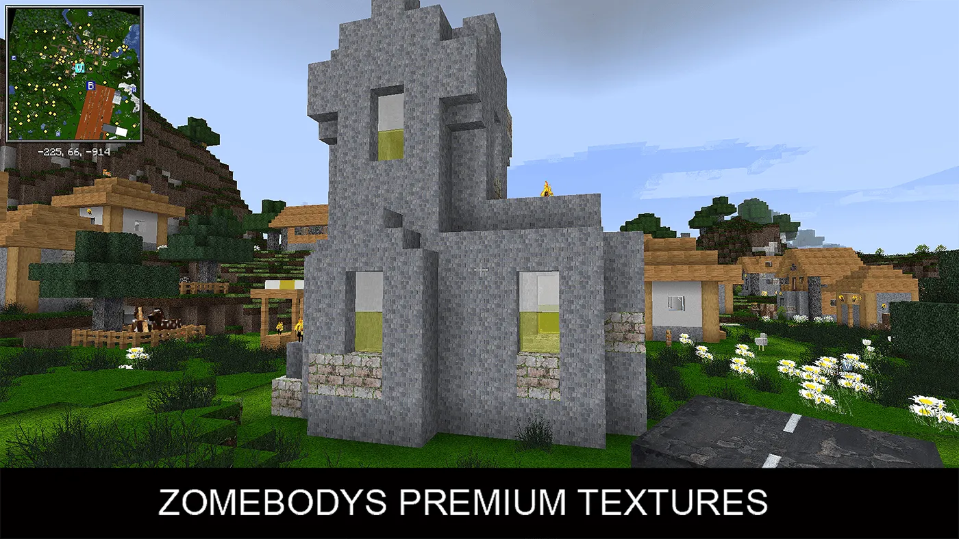 ZOMEBODYS Premium Textures — скриншот 11 (Текстуры, Minecraft)