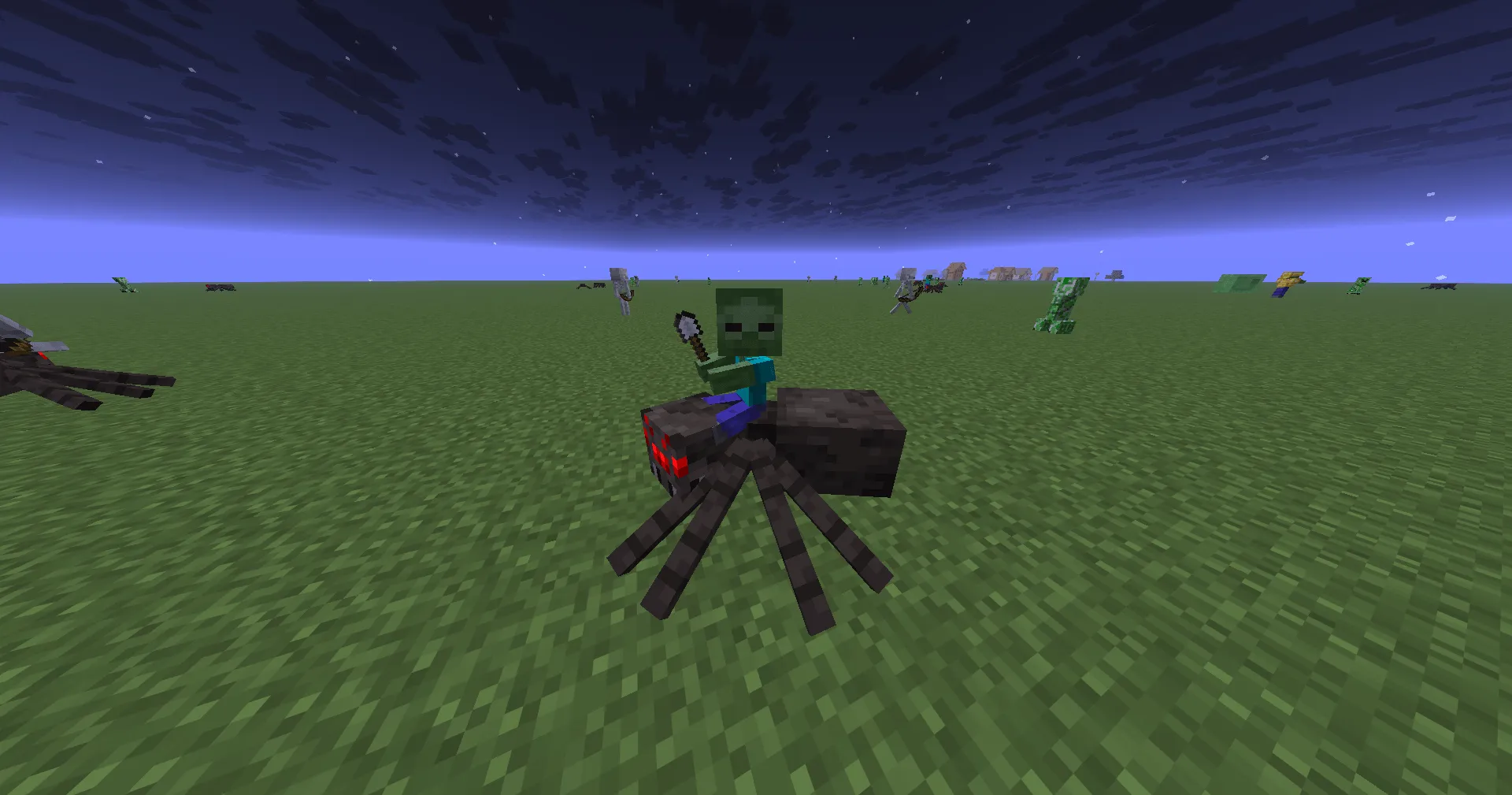 Baby Zombie Mounts — скриншот 2 (Моды, Minecraft)