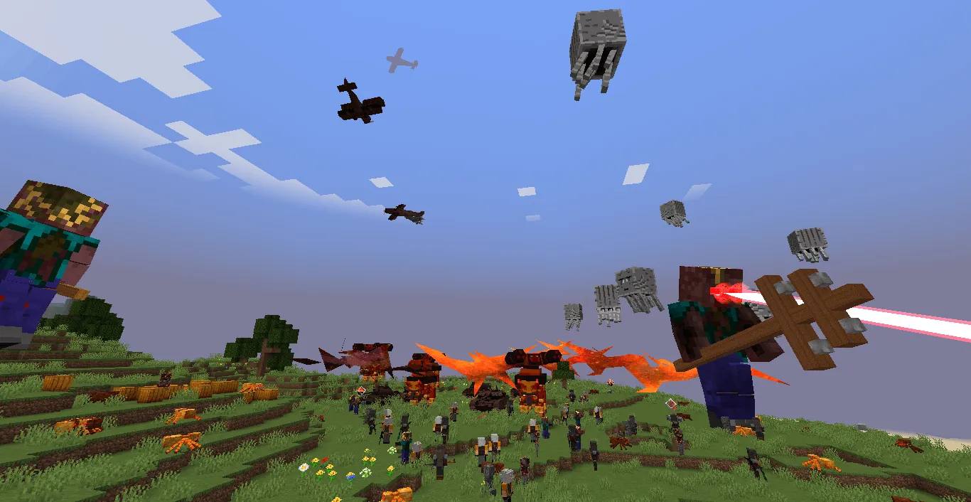 Advance Army, Моды, Minecraft