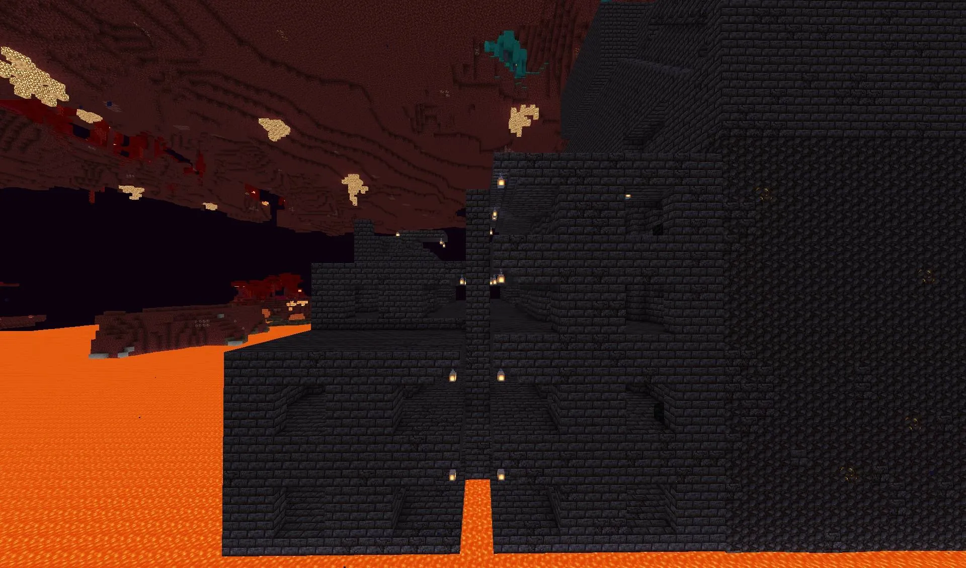 Bastion Remnant Hoglin Stable Reforged — скриншот 2 (Дата-паки, Minecraft)
