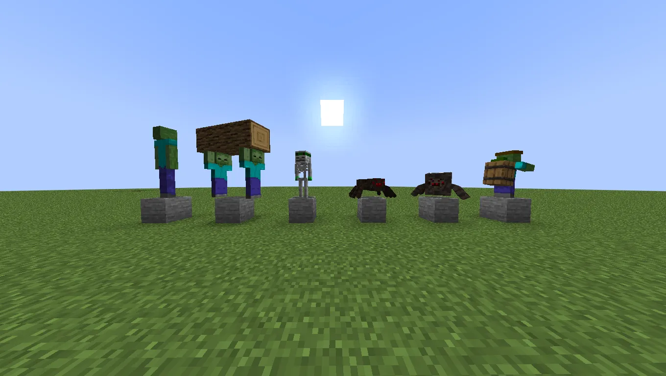 World of Mobs — скриншот 1 (Моды, Minecraft)