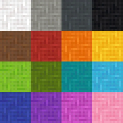 Better Wool, Текстуры, Minecraft