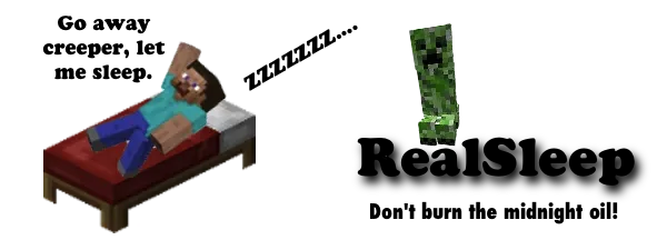 RealSleep — скриншот 1 (Плагины, Minecraft)