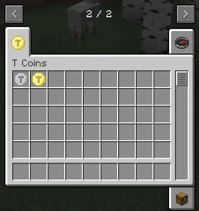 T Coins — скриншот 3 (Моды, Minecraft)