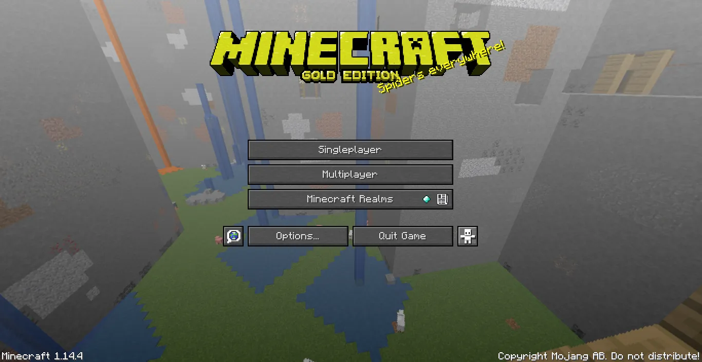 MC Gold Edition (The Texture Pack) — скриншот 1 (Текстуры, Minecraft)