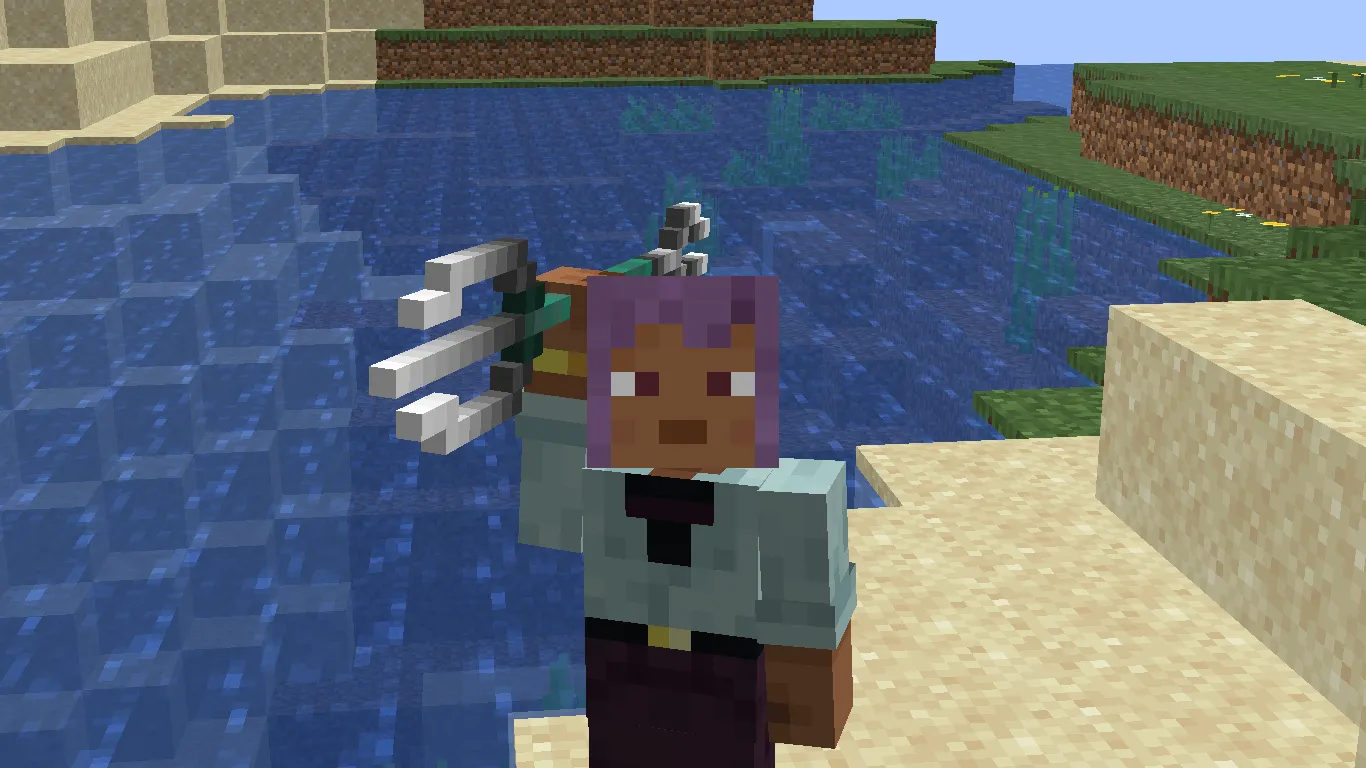 Better Trident Models, Текстуры, Minecraft